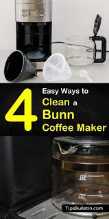Cleaning your bunn coffee maker entails extracting piled up coffee oil that has accumulated over time in your bunn coffee makers. 4 Easy Ways To Clean A Bunn Coffee Maker