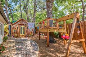 Summertime is the perfect opportunity to build a playhouse in the backyard. 15 Fun Backyard Ideas For Kids