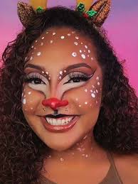 Maquillaje Navideño: ¡Crea un Look de Reno para Celebrar la Navidad!🫎🎄