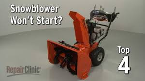 It floods easily when using the electric start, max choke is rarely usable, and will not start using the i have a sears craftsman snowblower with a tecumseh 7hp (oh195sa) engine that continually. What To Do When Your Snow Blower Won T Start