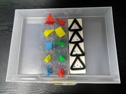 自立課題１１５ ダイソー知育パズル 構成三角形 big flag 自立課題と支援の記録 三角形 知育 パズル 自立