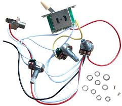 This video scratches the surface of basic electric guitar wiring. Amazon Com Prewired Guitar Wiring Harness Electronics Kit 2t1v 500k Pots Control Knobs 5 Way Switch With Jack For Strat Style Guitar Replacements Cream Cap Musical Instruments