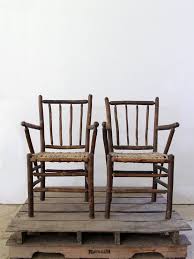 Antique Woven Chairs American Rustic Lodge Chairs 600 00 Via Etsy Hello Beauties Lodge Chair Woven Chair Antique Chairs