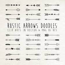 Hand Drawn Arrow Clipart Arrow Doodle Clipart Rustic Arrow Etsy In 2021 Arrow Doodle Arrow Drawing Hand Drawn Arrows