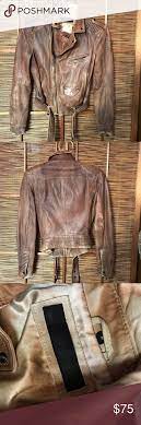 Zara Distressed Leather Moto Jacket Leather Moto Jacket Distressed Leather Jackets