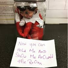 Do Your Kids Whine About Not Being Able To Touch The Elf Well If You Put Your Elf In A Jar They Can Safe Elf On The Shelf Awesome Elf On
