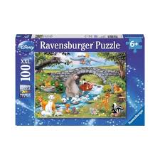 Puzzle Xxl Enfant 100 Pieces Les Heros Disney S Amusent Bmabi Roi Lion 101 Dalmatiens Livre De La Jungle Ravensburger Achat Vente Puzzle Cdiscount