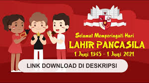 Sebuah hari dimana ideologi mampu menyatukan keanekaragaman bangsa menjadi satu dan saling bersatu dalam satu. Download Video Ucapan Selamat Hari Lahir Pancasila 1 Juni 2021 Story Wa Video 2 Youtube
