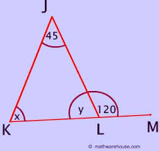 The largest interior angle and side are opposite each other. Remote Exterior And Interior Angles Of A Triangle