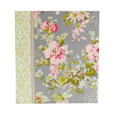 Floral pattern weekly glue binding planner. Treasury Stamps Dies With Binder Camilla Floral Anna Griffin
