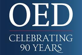 Oed 90 Logo Square 1200x800 Oxford Dictionaries English Dictionaries Word Origins