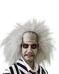 This is a great wig to make you look crazy $10. Beetlejuice Wig For Adults Warner Bros Beetlejuice Costume World Nz
