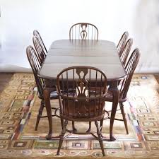 Solid Maple Dining Table And Chairs By E R Buck Windsor Style Chairs Dining Table Chairs Maple Dining Table