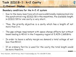 Abbreviation for gear solutions + innovations. Peter Hulsmann Gsi Rf Group Tel Task Sis18 1 H 2 Cavity P Hulsmann Gsi Gesellschaft Fur Schwerionenforschung Ppt Download