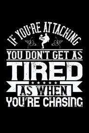 Fussball Notizbuch if you're attacking you don't get as tired as when  you're chasing: Notizbuch und Fussball Journal 120 karierte A5 Seiten für  Fussball Fans und Fussballer: Amazon.co.uk: Eichner, Ludwig: 9798469979814:  Books