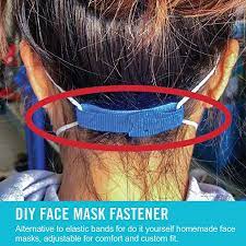 Amazon Com Velcro Brand Face Mask Ear Saver Extension Straps Easy Face Masks Easy Face Mask Diy Face Mask