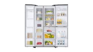 Compare and review samsung's side by side refrigerators today, featuring sleek design, large storage capacity, wifi enabled with lcd touchscreen and more. Samsung Flexzone Side By Side Techradar