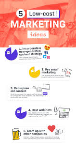 5 Low Cost Marketing Ideas In 2020 Marketing Budget Creating A Newsletter Marketing