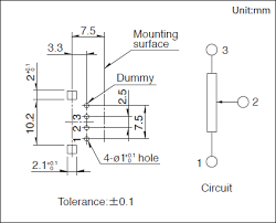 A 11mm wide potentiometer for audio, visual, electronic musical instruments. Rk11k Series Basic Information