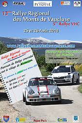 Débuté par jean luc 21 , 10 sept. Liste Des Engages Rallye Des Monts De Vaucluse 2018