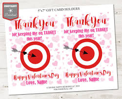 Check out our valentines target selection for the very best in unique or custom, handmade pieces from our shops. Instant Download Printable Valentine S Day 5x7 Thank You Etsy In 2021 Target Gift Cards Gift Card Design Gift Card Holder