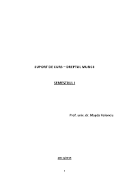 Portalcodulmuncii.ro » contract de munca » cim cu timp partial » angajarea tinerilor cu varsta. Pdf Suport De Curs Dreptul Muncii Semestrul I Georgescu Gabriela Academia Edu