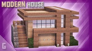 Limit my search to r/minecraft. Minecraft How To Build A Wooden Modern House 51 Youtube