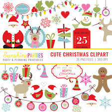 Maybe you would like to learn more about one of these? Cute Christmas Digital Clipart Set Digital Clipart Set Sunshine Parties