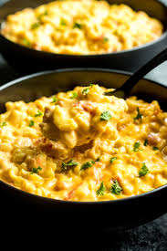 I make corn chowder in the crock pot all the time and i use whole milk and evaporated. Spicy Crock Pot Macaroni And Cheese Home Made Interest