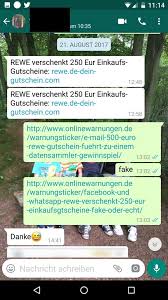 Du erstellst dir einen kettenbrief bestehend aus einzelnen fragen mit festen antwortmöglichkeiten. Achtung Abzockfalle Whatsapp Kettenbrief Verspricht Rewe Gutscheine Android User