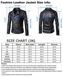 Leather Jacket Size Chart