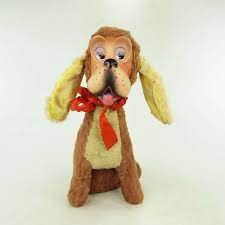Vintage Rubber Face Plush Basset Hound Puppy Dog Stuffed Animal Toy Rushton Basset Hound Puppy Pet Dogs Puppies Pet Toys