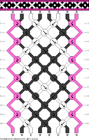 Black And White Bracelet Pattern 41526 Diy Friendship Bracelets Patterns Friendship Bracelets Designs Friendship Bracelet Patterns