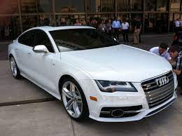 What Happens When You Add The Stunning Silhouette Of The A7 With Twin Turbo V8 Muscle You Get The 2013 Audi S7 What More Can You As Audi Audi Cars Twin Turbo
