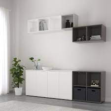 Ambiance photo buffet bas ikea. Album 23 Eket La Nouvelle Gamme De Chez Ikea Changement De Decor Autour De La Tele Le Blog Generateur D Inspiration Ikea Amenagement Salle A Manger Buffet Bas Blanc