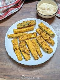 Set air fryer for 375 degrees. Zucchini Fries In Air Fryer Rachna Cooks