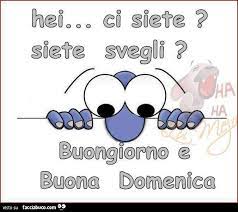 Foto di buona domenica da condividere su stati whatsapp o sul gruppo facebook. Hei Ci Siete Siete Svegli Buongiorno E Buona Domenica Facciabuco Com