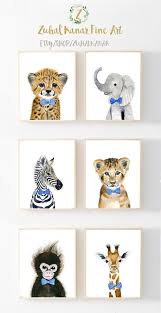 Trendy Baby Boy Nursery Elephant Animals Jungle Theme Ideas Kitchen Livingroom Inte Baby Animal Nursery Baby Animal Prints Nursery Baby Boy Elephant Nursery