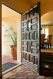 Giant Door Spanish Style Decor Home Spanish Style Homes