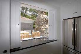 Kitchen Pass Through Cottage Kitchen Brooks Falotico Cottage Kitchen Design Kitchen Pass Pass Through Window