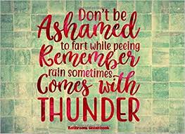 924 x 924 · jpeg. Don T Be Ashamed Bathroom Guestbook Humorous And Funny Bathroom Decor Inspirational Guestbook Journal House Toilet House Warming Birthday Gifts Elegant Cover Design 8 25 X 6 In 100 Pages