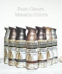 Rust Oleum Metallic Spray Paints Diy Home Metallic Spray