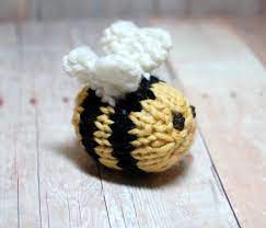 Amazon.com has a wide selection at great prices to help you get creative. Bee Knitting Pattern And Picture Tutorial Instant Download Bumble Bee Spring Easter Toy Ornament Pdf Waldorf Knit Bee Pattern Diy In 2021 Easter Toys Crochet Bee Knitting Patterns