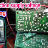 The line output transistor 7421 is defective. 1