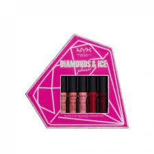 It's lipstick cream that goes on silky but looks soft matte. Nyx Pro Makeup Diamonds Ice Please Soft Matte Lip Cream Vault 5x8ml