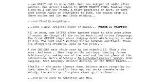 On a separate line starting in the first space of the left margin. How To Write And Format A Musical Feature Screenplay Screencraft