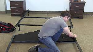 You should hence not bypass a bed that comes with a separate bed frame, footboard, and headboard believing that it will not work for you. Assembling Upholstered Headboard Attaching A Headboard To A Frame Buy The Headboard Too Youtube