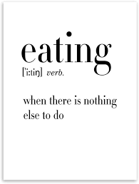 Impression Sur Toile Mots Anglais Noir Blanc Manger Affiches Minimaliste Cuisine Nordique Simple Citations Les Plus Droles Citations D Humeur Mots Inhabituels