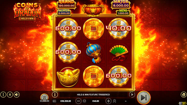 Coins of Dragon - Hold & Win - Betsoft Online Casino Games