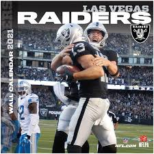 Las Vegas Raiders 2021 Wall Calendar In 2020 Nfl Calendar Raiders Las Vegas
